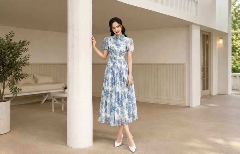The Golden Hour Wardrobe: Romantic Dress Inspirations for Sunset Soirées, Rooftop Evenings, and Twilit Walks